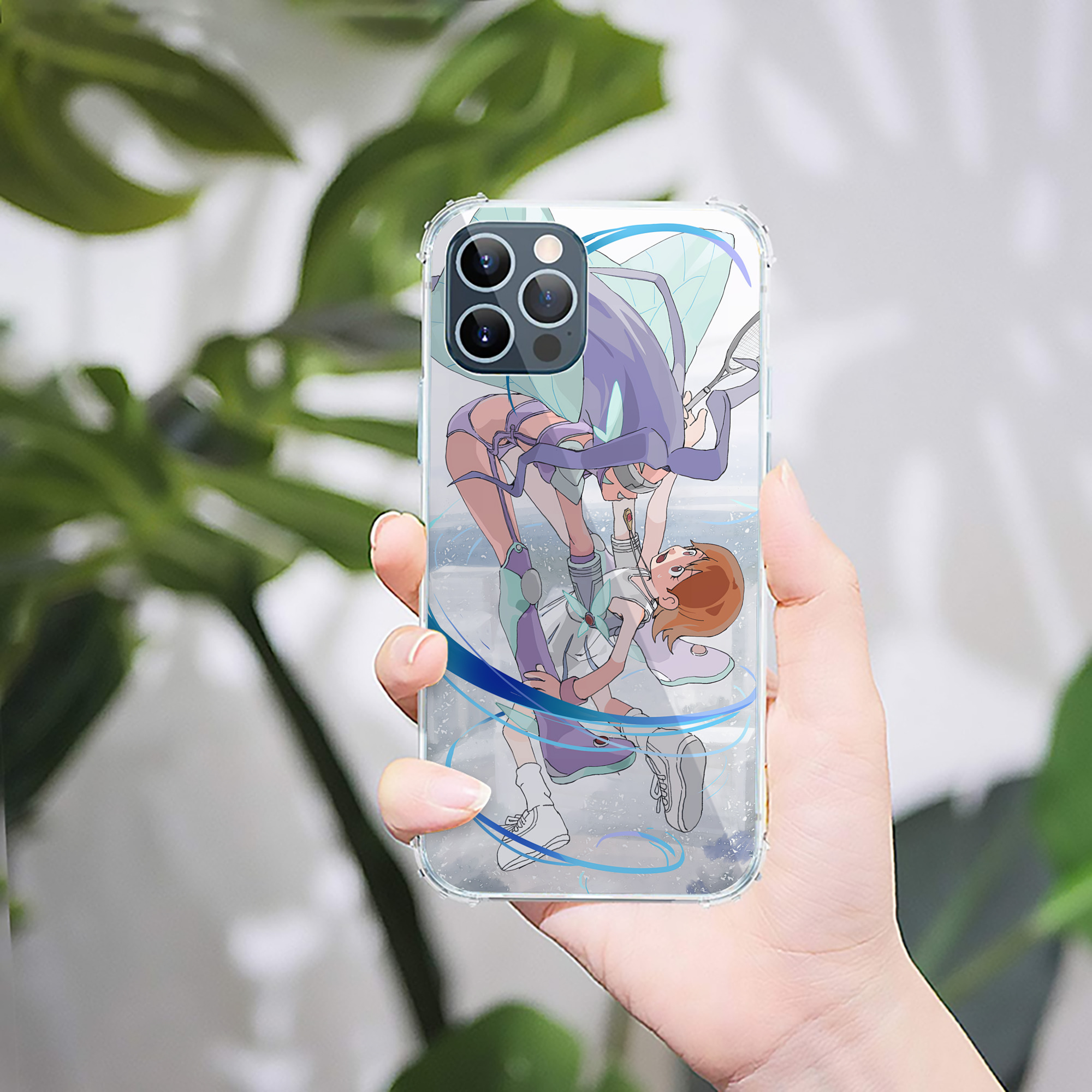 （画像用） Digimon デジタルモンスター/デジモン 【iPhone 12シリーズ対応】透明スマホケース（クリアソフトケース）